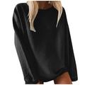 Tops for Women Trendy Womens Graphic Long Sleeve Tees Womens Lace Top Popular Tops Women Long Sleeve Button Girl Tee Baseball Inner Shirt Plain Shirt Woven Short plus Size Dressy Linen Black M