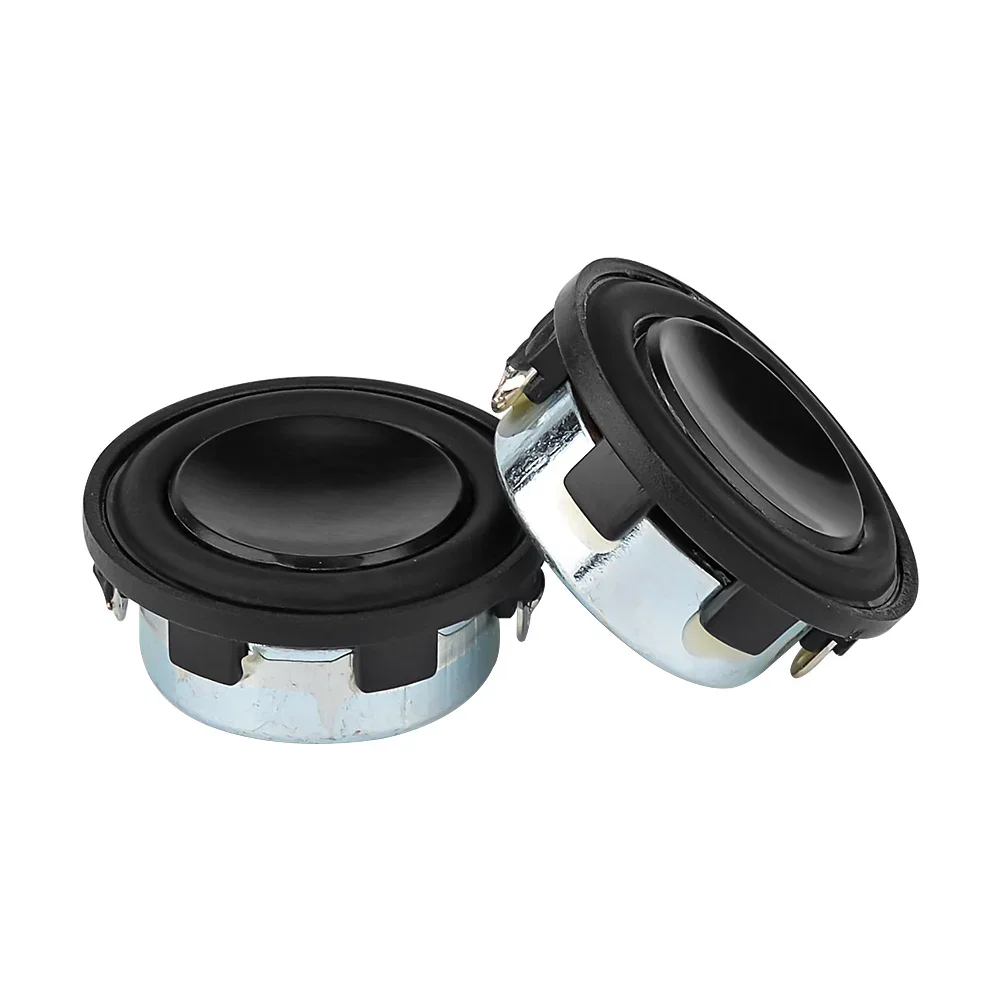2pcs/lot 1 Inch Full Range Speaker 28mm 4/8 Ohm 3W NdFeB Magnet Sound Mini Subwoofer Loudspeaker DIY Bluetooth Speaker