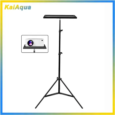 KaiAqua 120cm Adjustable Universal Portable Projector Tripod Tray Smartphone Camera Laptop Projector