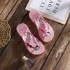 Sanrio Flip Flops Hello Kitty Mädchen Sommer Anime Meer Strand tragen draußen rutschfeste weiche Sandalen Kawaii Cartoon Home Schuhe