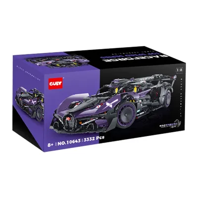 AUF LAGER 10643 Technische RC Sportwagen Feuer Meteor Bausteine Ziegel Montage Modell Spielzeug für Kinder Weihnachten Geschenk Set Image