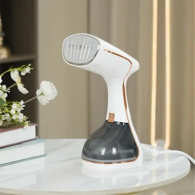 Dampfglätter, 320 ml sichtbarer Wassertank, mit Touchscreen, 3 Modi, 10 Sekunden Aufheizzeit, Dampfgarer, tragbarer Dampfglätter