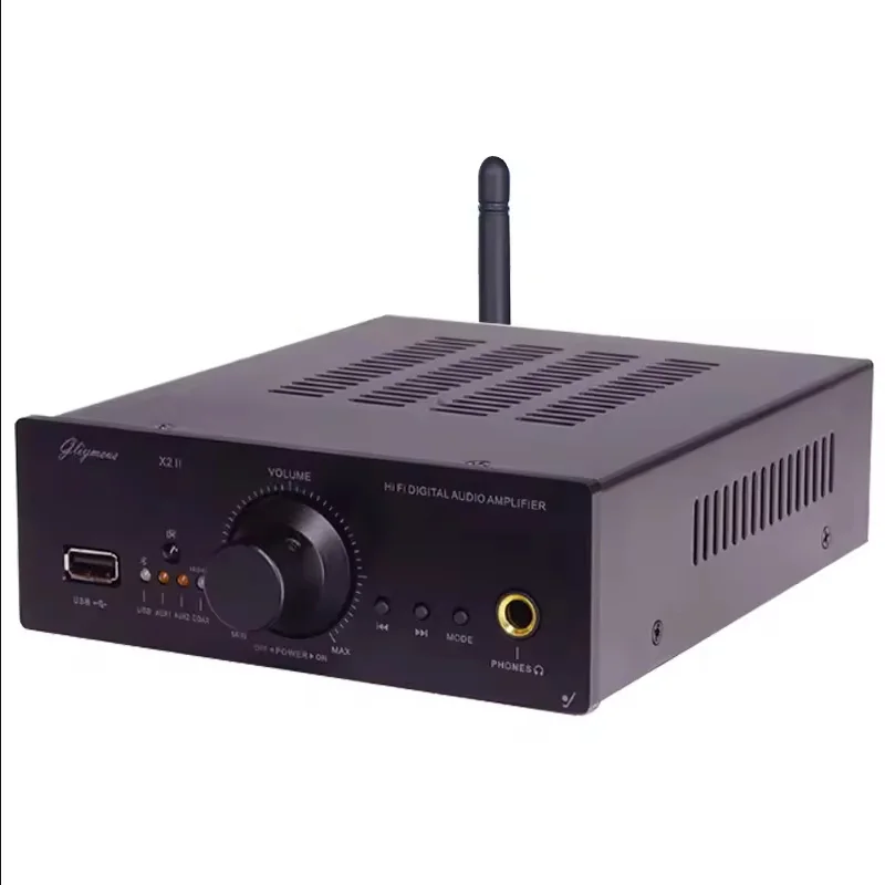 High-fidelity Digital Power Verstärker Bluetooth 5,2 200W Ausgangsleistung HIFI Verlustfreie Verstärker Dual TDA3221 Verstärker Chip Image