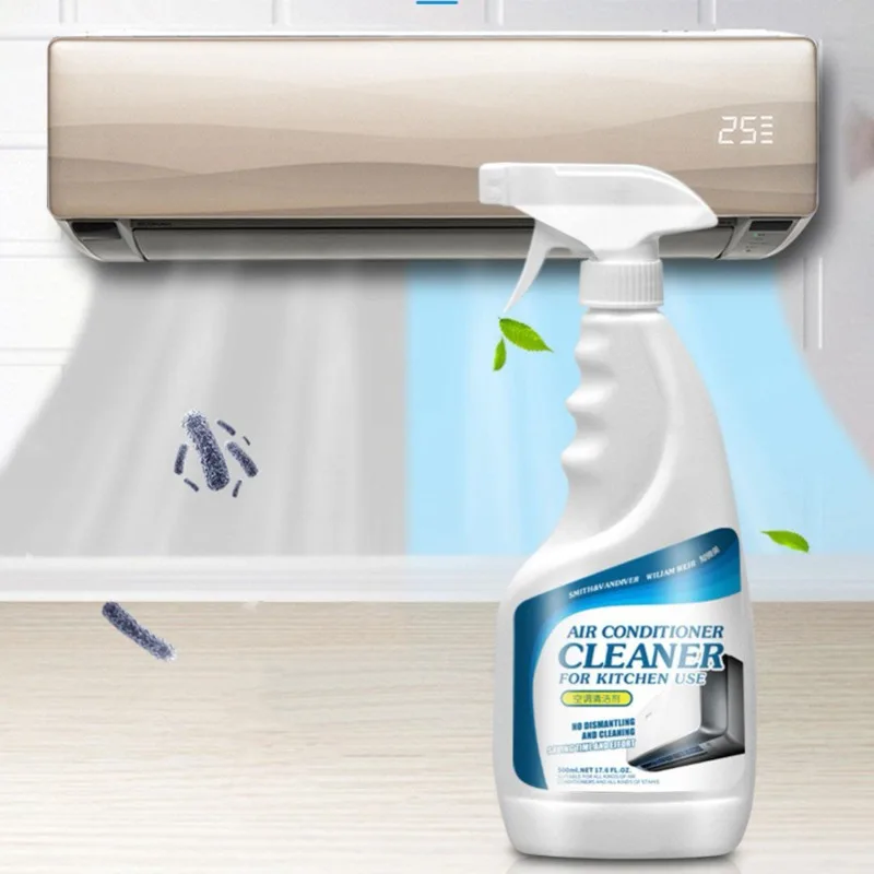 500 ml für einen speziellen Klimaanlagenreiniger, frische Luft, Tiefenreinigungsschaum, Reinigung, Desodorierung, unverzichtbar für die Reinigung Image