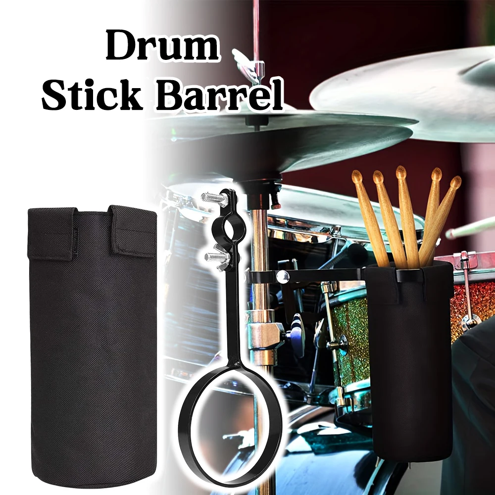 Drum Stick Barrel mit Stahlstrebe Verschleißfestes 600D Oxford Cloth Drumstick Barrel Tragbare Drum Hammer Bag Image