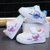 Neue Disney Kinder Stitch Prinzessin süße Freizeitschuhe rutschfeste weiche Unterseite Sportschuhe für Mädchen Geschenk EU Größe 20-31