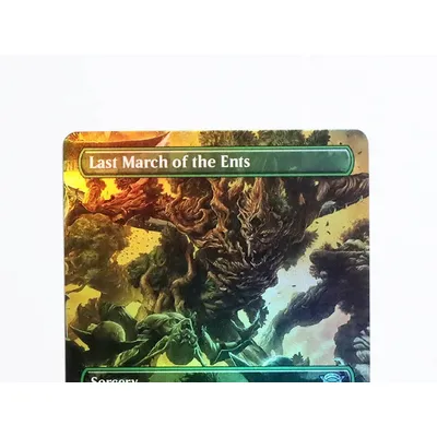 Letzter Marsch des Ents TCG Magical Proxy Black Hochwertige Proxy-Spielkarten zum Sammeln von Brettspieldeck-Sammelkarten Image