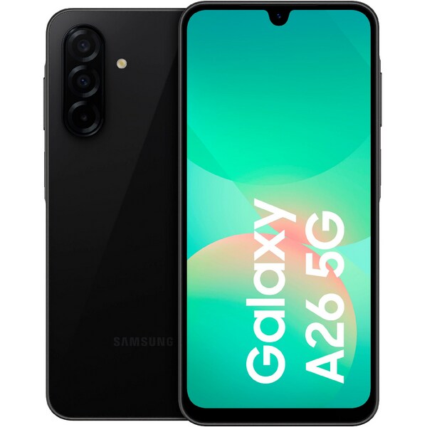 Samsung A266B Galaxy A26 5G 128GB 6GB RAM Dual Schwarz EU Image