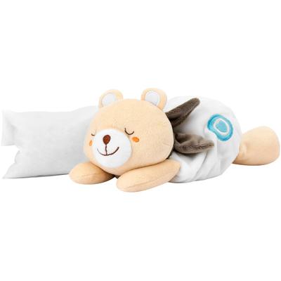 Wärmekissen CHICCO "Wärmender Kuschelbär", beige, Wärmekissen, KinderB:14cm H:11cm, Polyester, B:14cm H:11cm