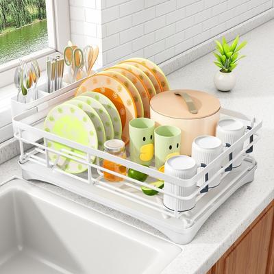 Dish Drying Rack - Stainless Steel Dish Rack for Kitchen Counter