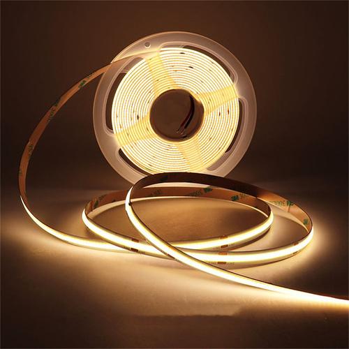 10m COB LED Strip Light 320 LEDs/m 16.4ft High Density Flexible Tape Ribbon 3000-6500K RA90 Led Lights DC 24V