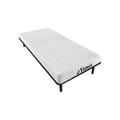 Set rete con doghe + materasso in schiuma, 7 zone 25 kg/m3 STELO KIDS - sp. 12 cm - YSMÉE - 90 x 200 cm
