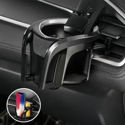 TEMU Multifunctional Car Cup Holder/air Vent Mount - Automotive Cup Holder For Coffee Cups, Beverages, Holder And Storage Box Mount, Made Of Abs Material Image