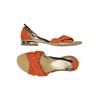 Marco Tozzi Damen Sandale, Gr. 37, orange, kein Etikett