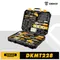DEKO 228 pièces clé à douille outil de réparation automobile paquet combiné ensemble d'outils mixtes Kit d'outils à main avec boîte à outils en plastique mallette de rangement