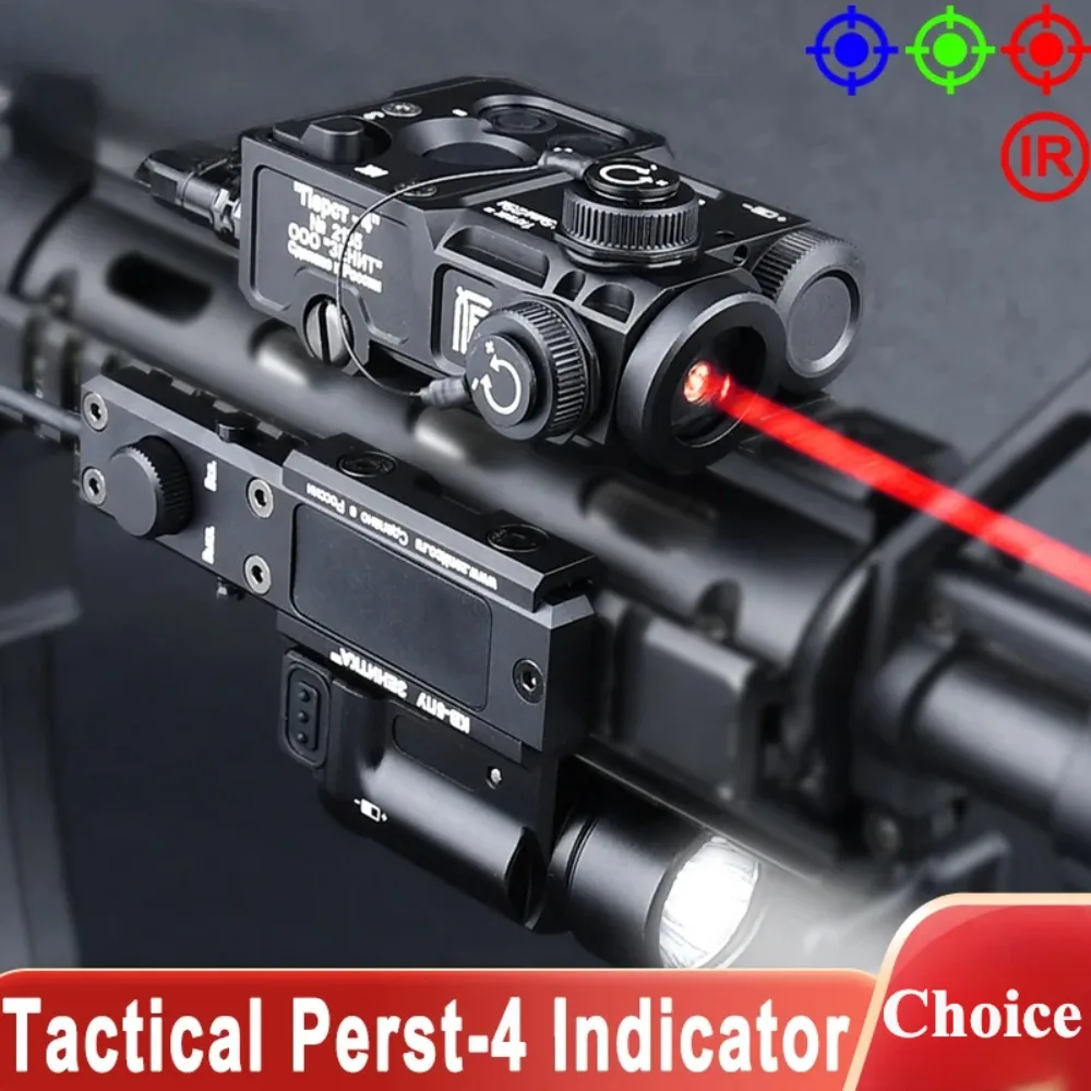 Taktische Waffenpistole Licht NAGL Perst-4 PEQ-15 NGAL-L3 Red Dot IR Zielen Grün Blau Laser Anzeige LED-Licht für Outdoor-Jagd Image