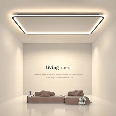 Remote Dimming Ultrathin Living Room Light Modern Minimalist LED Ceiling Lamp Lustre Home Decor Bedroom Study Ceiling Chandelier