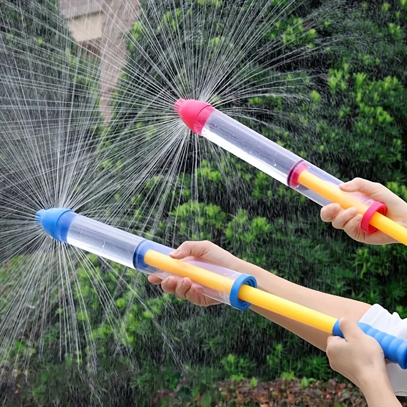 1 Stück feuerwerksförmige Pool-Party-Wasserpistole, Hochdruckspray für Erwachsene und Kinder, Sommerspaß am Pool – langlebiges Wasserspielzeug für den Außenbereich