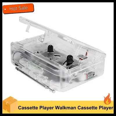 Cassette Player Walkman Cassette Player Portable Speaker Multiple Power Supply Methods AM/FM Radio