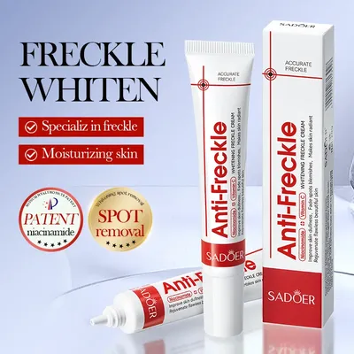 SADOER Anti Freckle Cream Face Whitening Creams Spot Removing Anti-aging Moisturizing Freckles Removal Facial Cream Skin Care