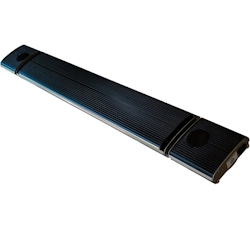 MPC Cordoba 1000W IR-Heizung mit Fernbedienung und Bluetooth-Lautsprecher. Aus Aluminium. Für den Innen- und Außenbereich. Leise. Image