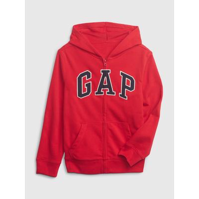 Gap Red Zip Up Vintage Logo Hoodie (4-13yrs)