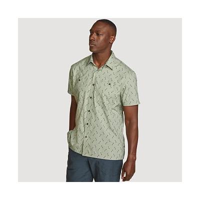 Eddie Bauer Men's Rainier 3.0 Shirt - Print - Olive - Size XXL