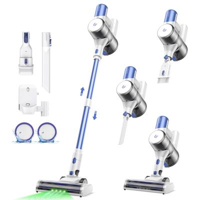 Cordless Stick Vacuum Cleaner Lightweight for Home, Pet Hair, Hardwood Floors, and Carpets