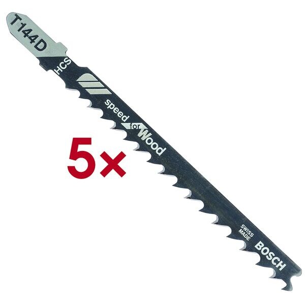 BOSCH Stichsägeblätter »T 144 D« 5 Stück Image