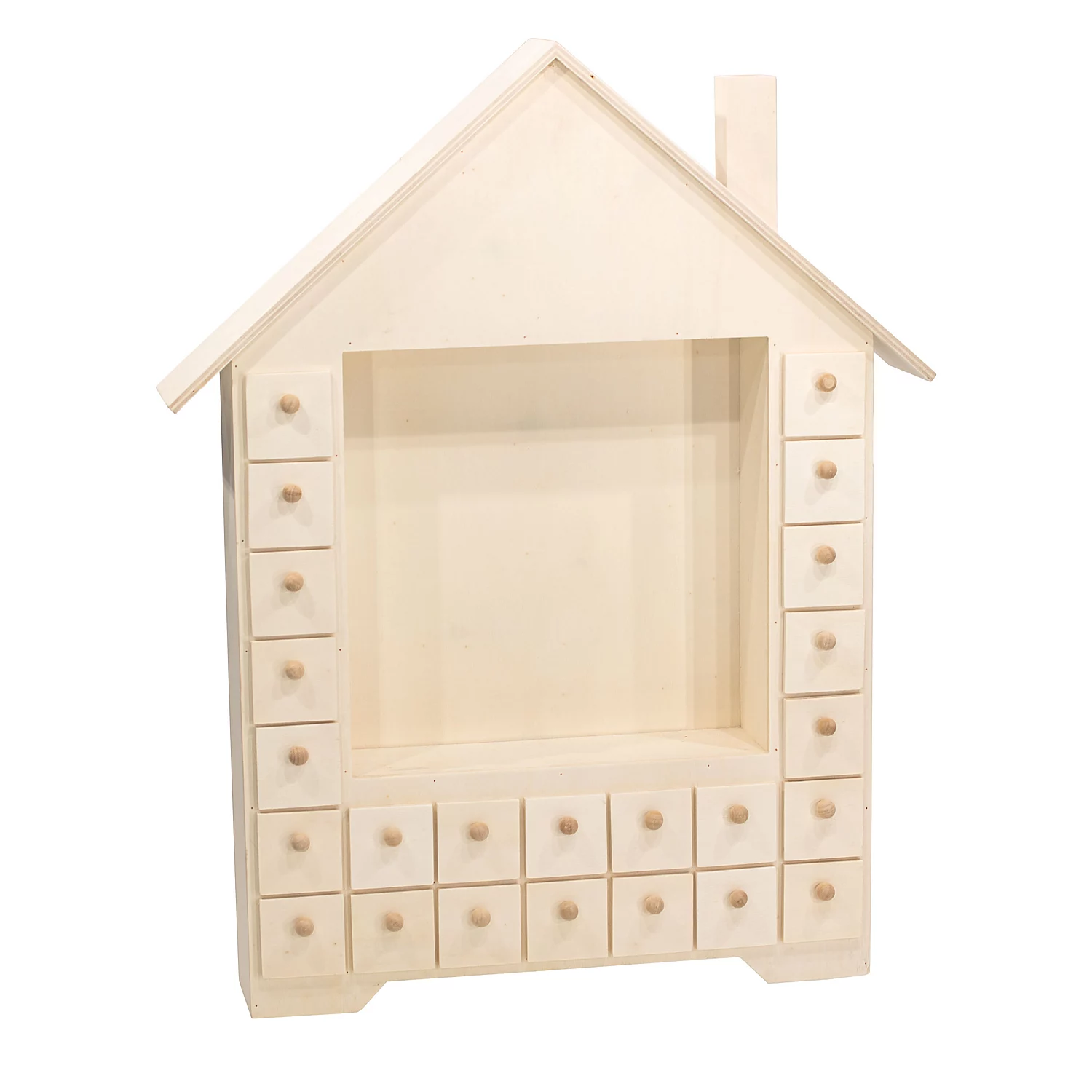 Adventskalender Haus, 37 x 48 cm Image