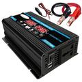 Nuovo inverter di potenza per auto 300w 12v 220v/110v LED AC convertitore adattatore caricabatteria