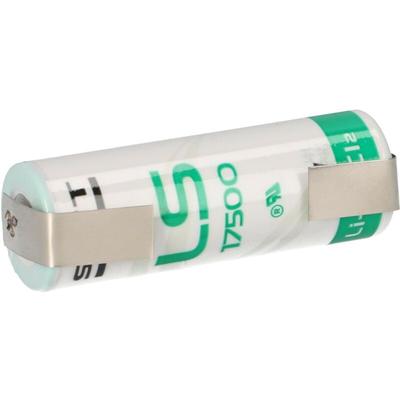 Lithium 3,6V Batterie ls 17500 a - Zelle mit U-Lötfahne - Saft Image