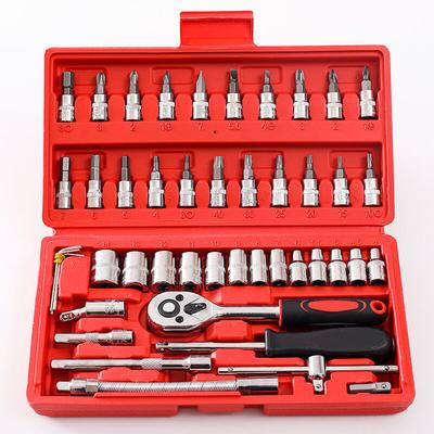 ZVD - Handwerkzeug-Set für Autoreparaturen – Steckschlüssel, Drehmomentschlüssel und Schraubendreher Image
