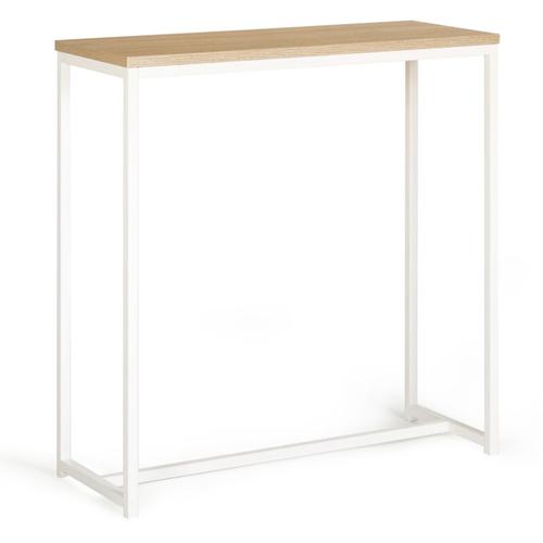 Konsole detroit Industriedesign Holz und Metall weiß