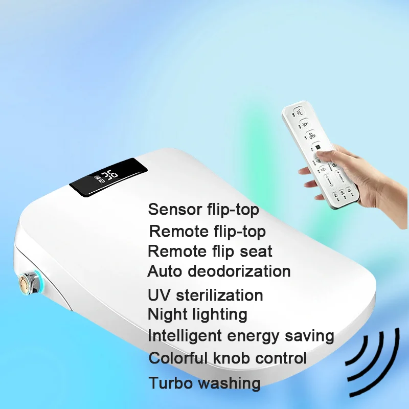 WETIPS Sq Auto Open Bidet Toilettensitz Abattant Wc Japonais Tapa Inodoro Inteligente Electric Bidet Japanese Smart Toilet Lid