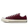 Converse 1970s All Star Herren Damen Low Cut Freizeit schuhe klassische schwarze Leinwand bequeme