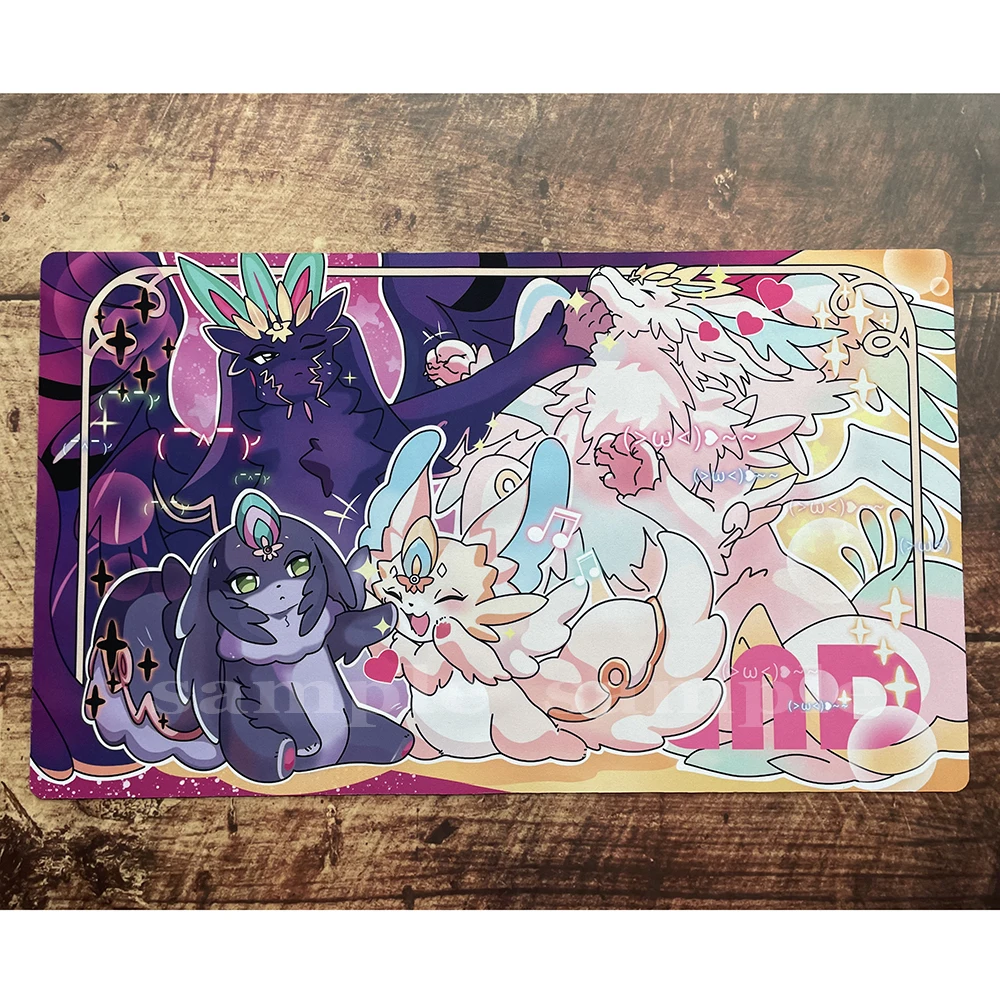 Yu-Gi-Oh Spielmatte Purrely Expurrely Noir Kartenpad YGO Mat MTG KMC TCG YuGiOh Mat-62