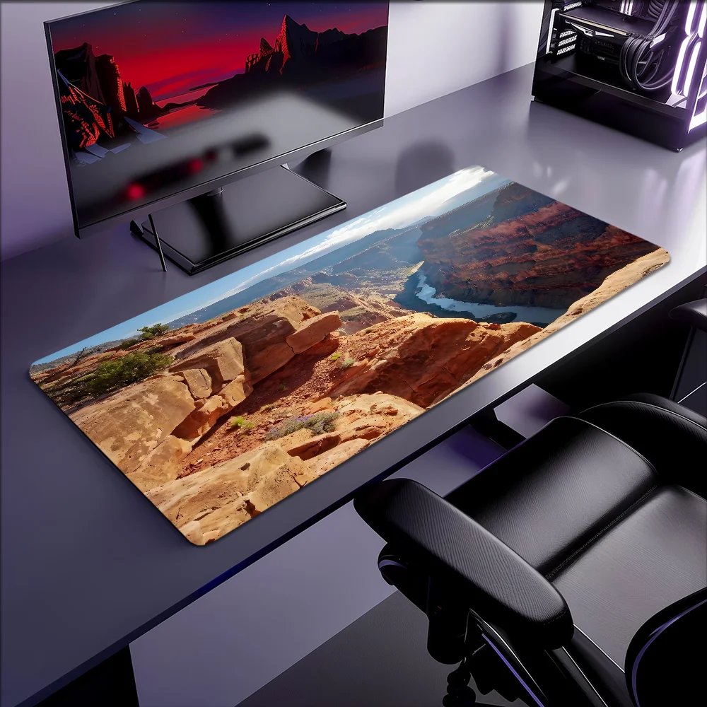 Canyon Rubber Desktop XXL Schreibtisch S National Rutschfestes Gaming Verdicktes großes Grand Park MousePad Büro Image