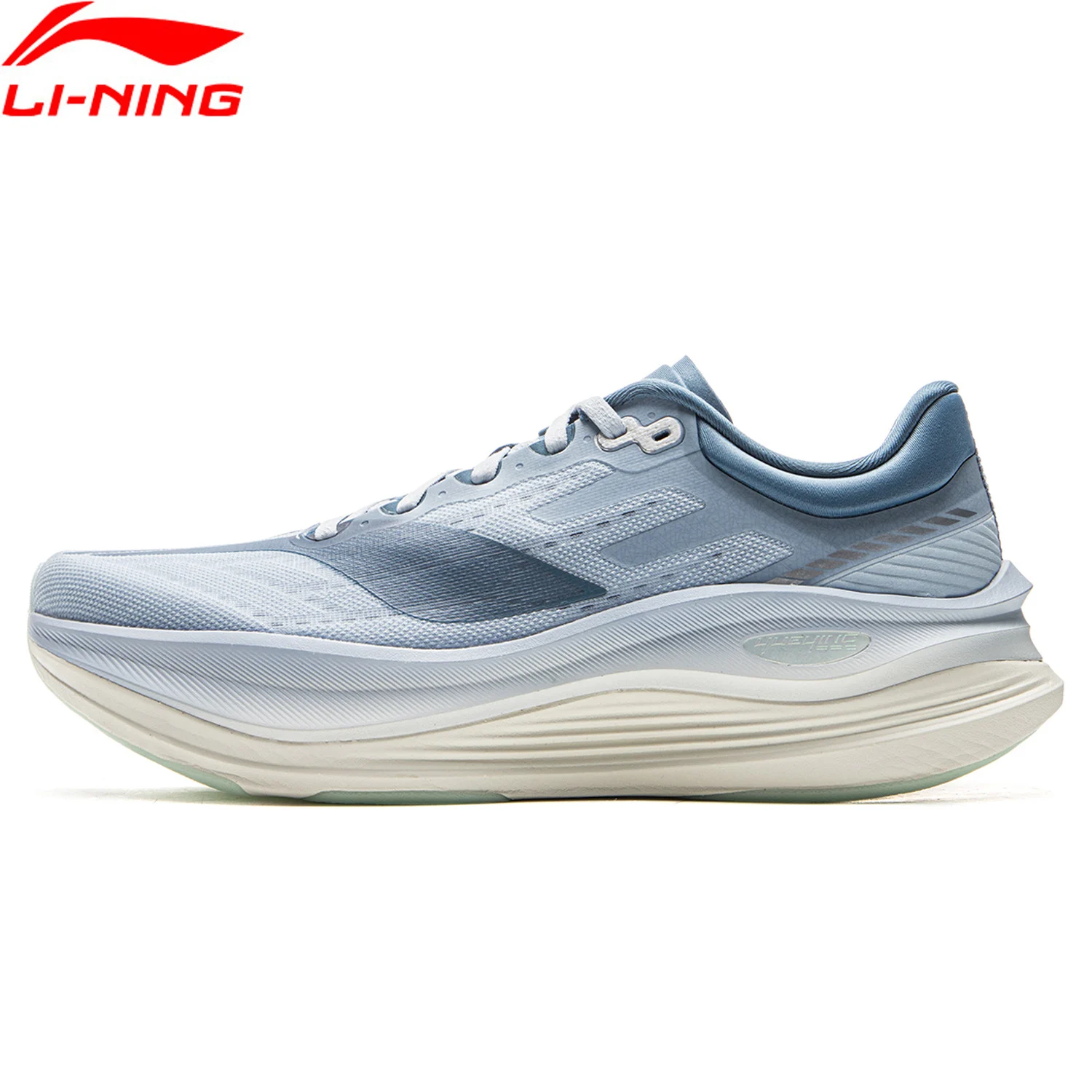 LiNing Herren YUEYING 5 PRO Optimierte Dämpfung Laufschuhe mit Breiter Zehenbox SUPER BOOM LiNing Sneakers ARHV013 ARHW001 Image