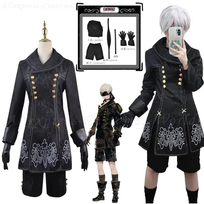 Spiel Neil Mechanische Ära Cos Kleidung 2B Schwester Kleid 9S Cosplay Animation Bühne Für Frauen Image
