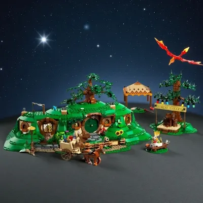 2025 neuer Ring Charles Castle Modell modulare Bausteine DIY kreative Montage Bausteine Spielzeug Kinder Erwachsene Weihnachten Image