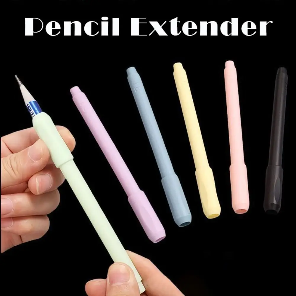 Neue Bleistift Extender Universal Leichte Bleistift Extender Studenten Einstellbare Zeichnung Schreiben Skizze Bleistift Verlängerung Halter Image