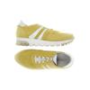 Tamaris Damen Sneakers, Gr. 37, gelb, Kunstleder, Leder