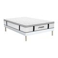 Set DELICE di DREAMEA HOTEL: rete e materasso antincendio molle insacchettate e topper integrato 160 x 200 cm