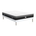 Set AMARANTE di NATUREA: Rete + Materasso ibrido molle insacchettate 7 zone memory foam 160X200 cm