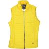 camel active Damen Weste, Gr. 36, gelb, Synthetik
