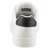 Plateausneaker CALVIN KLEIN JEANS "CLASSIC CUPSOLE MONO LTH WN", Damen, Gr. 41, schwarz-weiß (weiß, schwarz), Leder, unifarben mit Farbeinsatz, sportlich, Schuhe, Schnürschuh, Halbschuh, Freizeitschuh mit seitlichem Logo