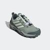 Wanderschuh ADIDAS TERREX "TERREX SKYCHASER", Gr. 38, linen grün, sanftes weiß, silber dawn, Textil, Synthetik, sportlich, Schuhe