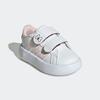 Sneaker ADIDAS SPORTSWEAR "ADIDAS DISNEY MINNIE MAUS GRAND COURT KINDER", Gr. 26, cloud weiß, clear pink, chalk weiß, Synthetik, sportlich, Schuhe