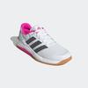 Trainingsschuh ADIDAS PERFORMANCE "DROPSET BASE-TRAININGSSCHUHE", Gr. 42, cloud weiß, grau five, shock pink, Textil, sportlich, Schuhe